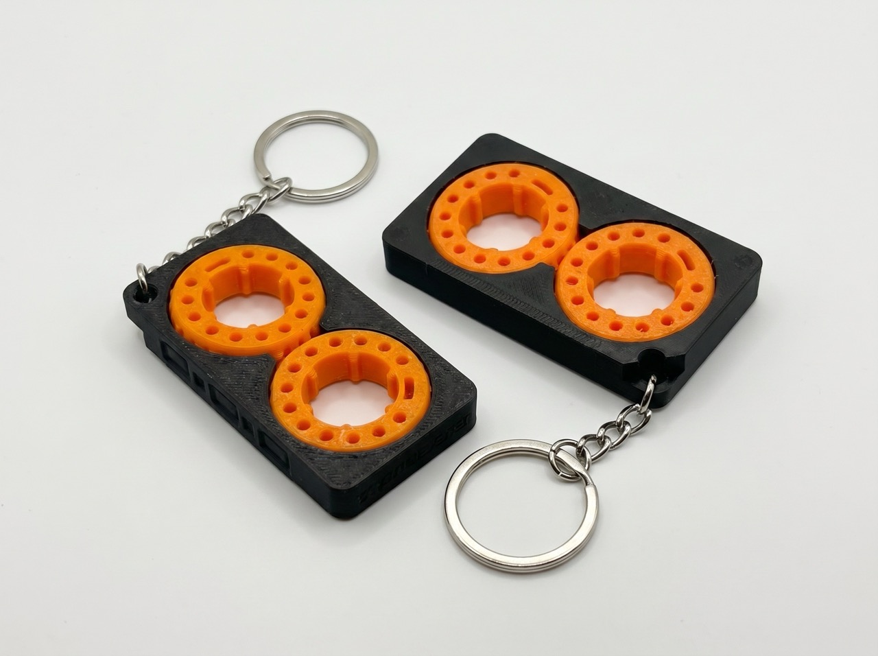 3D keychain Cassette tape